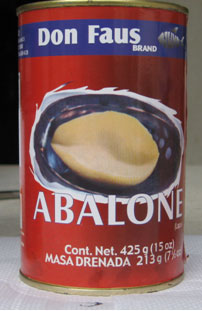 Lata de lapa tipo abulón.