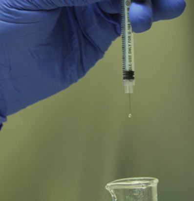 Producción de biofármaco mediante la inmovilización de dsRNA en nanopartículas de Quitosano