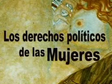 Los derechos políticos de las mujeres